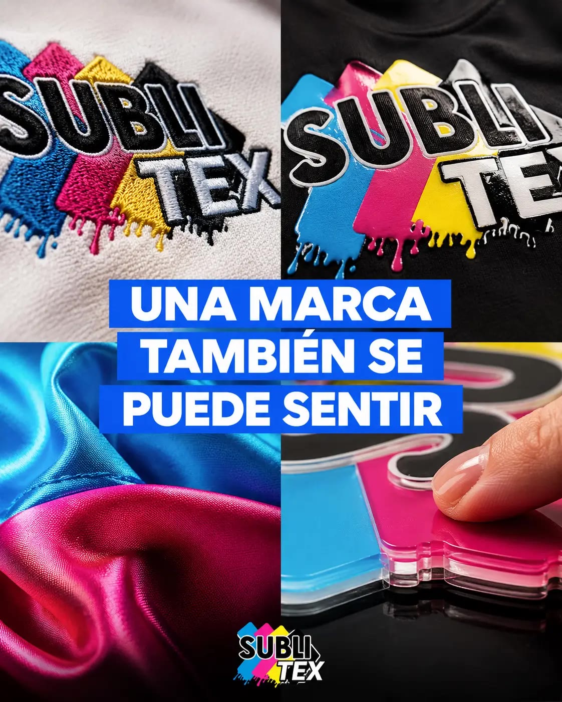 Bordado, impresión y textiles Sublitex: una marca también se puede sentir